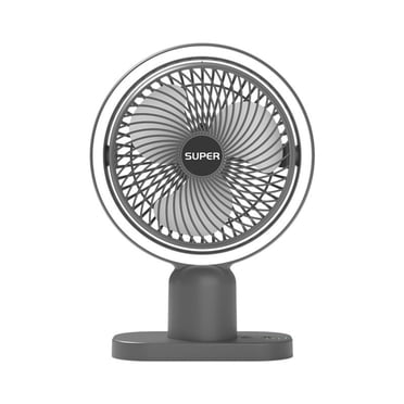 TopLLC With Night Light USB Desk Fan, Mini Fan Portable, 3Speeds Desktop Table Fan, Plug In Power Fan, Rotation Strong Wind, Quiet Personal Small Fan For Home Desktop on Clearance