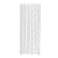 thumbnail image 3 of White Lace Floral Net Curtains Elegant Drape Panels Window Screen Drapery Voile 150cmx100cm, 3 of 9