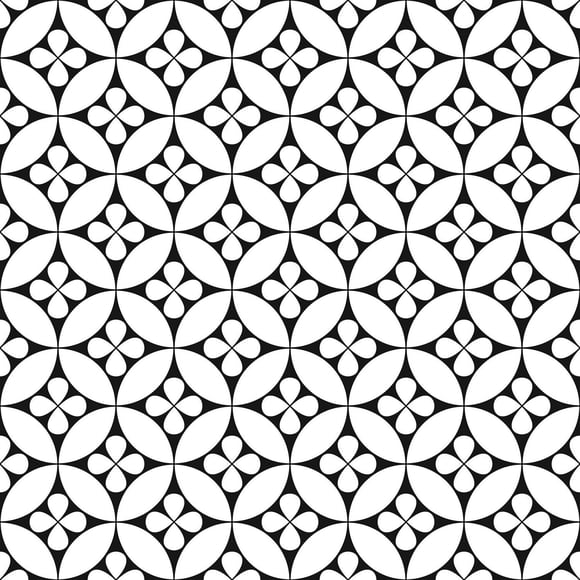 FloorPops Fleur Peel and Stick Floor Tiles set of 20
