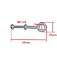 thumbnail image 1 of Rear Chain Adjuster M8 Mini Bike Dirt Bike ATV, 1 of 3