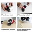 thumbnail image 3 of Tape Dispenser , Adhesive Tape Cutter Box Carton Sealing Moving Tape Dispenser  Packing Orange Adhesive Tape Cutter Tape Dispenser Cutter, 3 of 8
