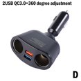 thumbnail image 1 of 2023 Bluetooth 5.2 FM Transmitter For Car FM/AUX Bluetooth Car Adapter Car Charger Bass Boost 3 Ports Charger Bluetooth Adapter, 1 of 4