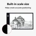 thumbnail image 4 of Portable A4/A5 Tracing LED Copy Board Light Box Slim Light Pad USB Power Copy Drawing Board Tracing Light Board For Artists Designing Animation Sketching,Black&friday Deals,Cyber&Monday Deals, 4 of 9