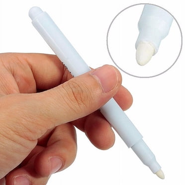 Marqueur à Craie Liquide Blanc Effaçable pour Tableau Noir en Verre