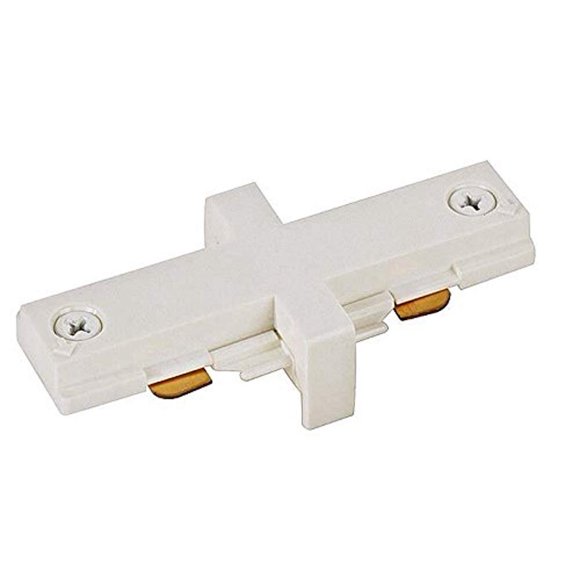 Juno Trac-Master White Miniature Straight Connector