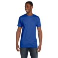 thumbnail image 1 of Hanes T-Shirt à Col Ras du Cou en Coton Ringspun Nano-T pour Hommes, Style 4980, 1 of 1