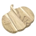 thumbnail image 1 of Vegetable Cutter 2 Pumpkin Shaped Wood Cutting Board for Kitchen and Food Prep Crafted from Natural Wood for Chopping Meat and Vegetables Halloween Tableware, 1 of 7