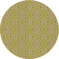 thumbnail image 1 of Ahgly Tapis Rond Lavable en Machine Intérieur Transitionnel Brun Doré Jaune, 3 Pieds Rond, 1 of 7