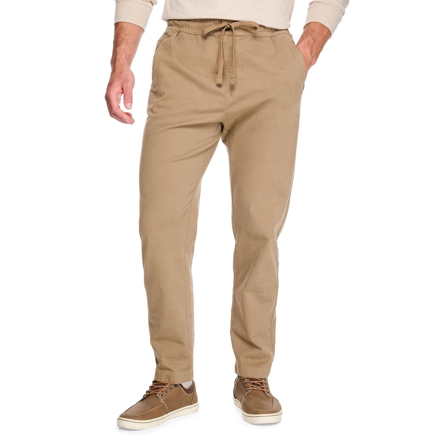 George Men's Twill Pull-On Pant