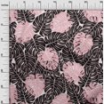 thumbnail image 3 of oneOone Viscose Chiffon Medium Pink Fabric Tropical Sewing Craft Projects Fabric Prints By Yard 42 Inch Wide, 3 of 4