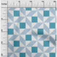 thumbnail image 1 of oneOone Polyester Lycra Fabric Triangle|Parallelogram & Square Geometric Print Fabric BTY 56 Inch Wide, 1 of 4