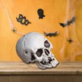 thumbnail image 1 of EGNMCR Halloween Decorations, Halloween Skeletons Plastic Realistic Fake Simulation Human Skull HeadBone Model Halloween Prop Realistic Mini Skeleton Spooky Halloween Decoration A Skeleton, 1 of 5