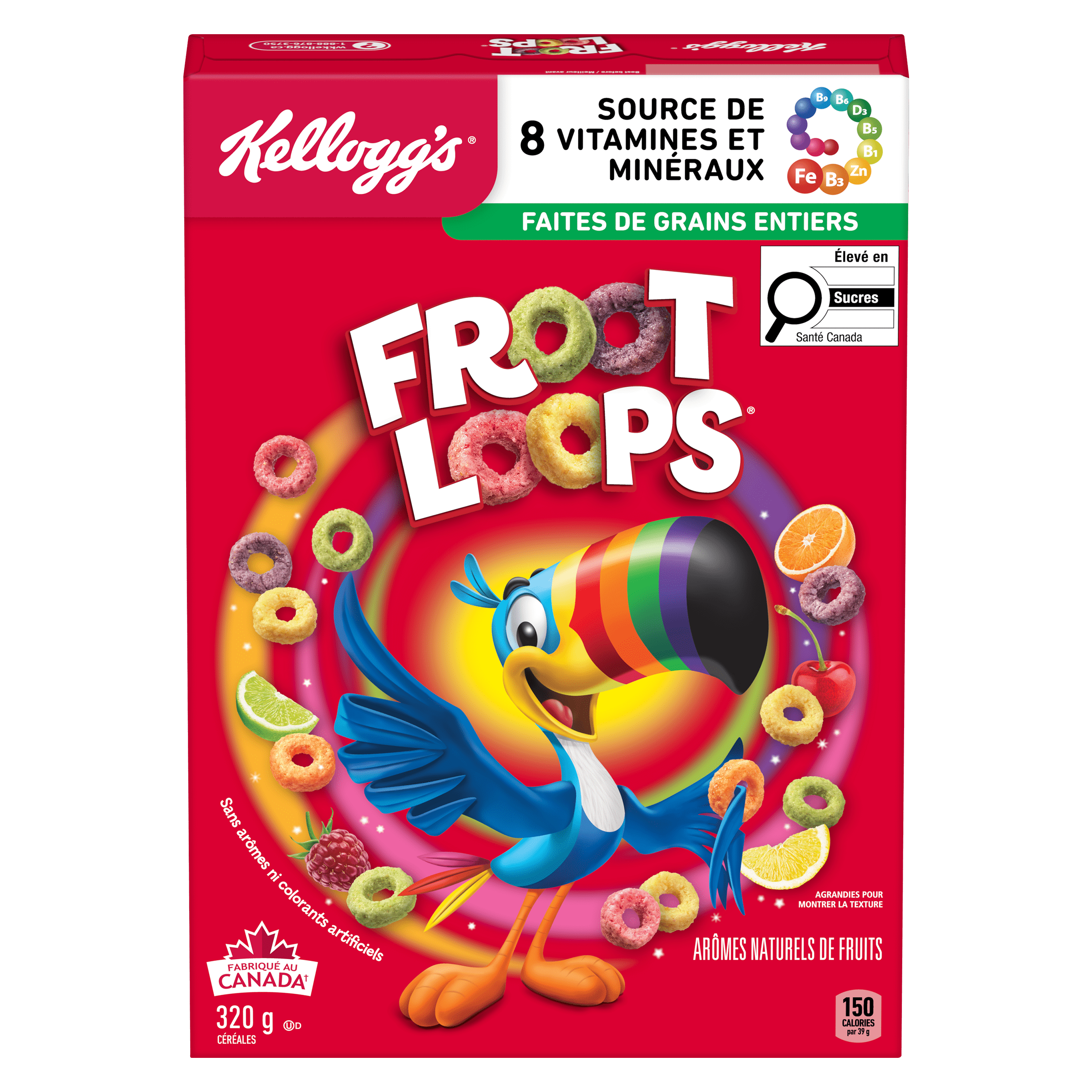 Céréales Kellogg's Froot Loops* 320g