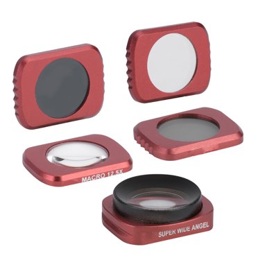 CPL Filterfor Osmo Pocket,5pcs Wide Angle 12.5X Filter K Itfor Osmo Pocket Star Filterfor Osmo Pocket Next-Gen Design