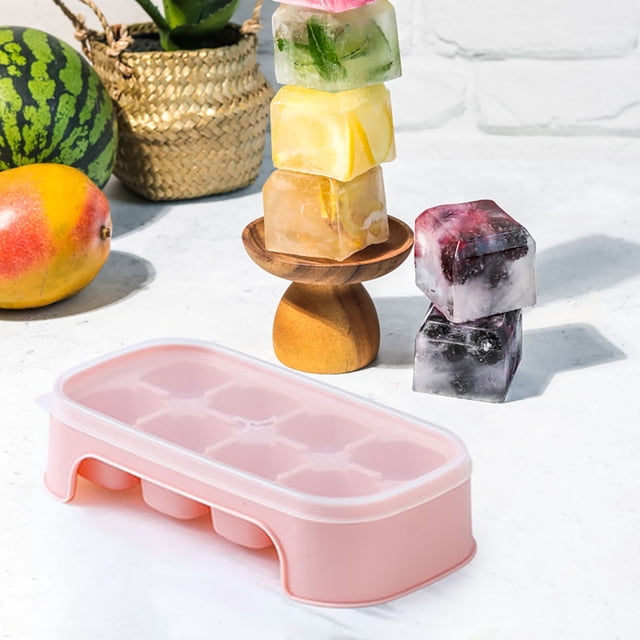 Dvkptbk Ice Cube Mold Ice Cubes Moldes Home Made Ice Cream, Ice Stick, Small Quick Freezer, Ice Box, Ice Lattice, Ice Granulator Kitchen Gadgets