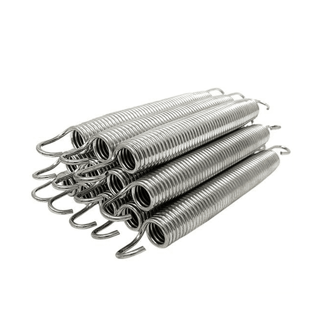 Ensemble de 12 Ressorts de Trampoline de 6,5 Po en Acier, Trousse de Remplacement pour Accessoires de Trampoline à Rebond Supplémentaire, Argent, 12 * Ressorts de Trampoline, Argent
