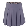thumbnail image 1 of Bienzoe Jupe d'Uniforme Scolaire pour Fille, Extensible, Plissée, Taille Ajustable, Gris 18, 1 of 5