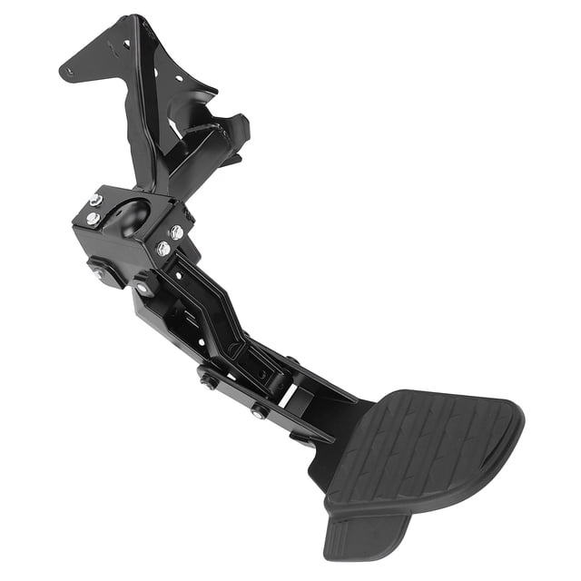 Rear Bed Step, Extendable Anti Slip Retractable Bumper Step Heavy Duty 82215289AH High Load Capacity for 1500 DT New Body Style