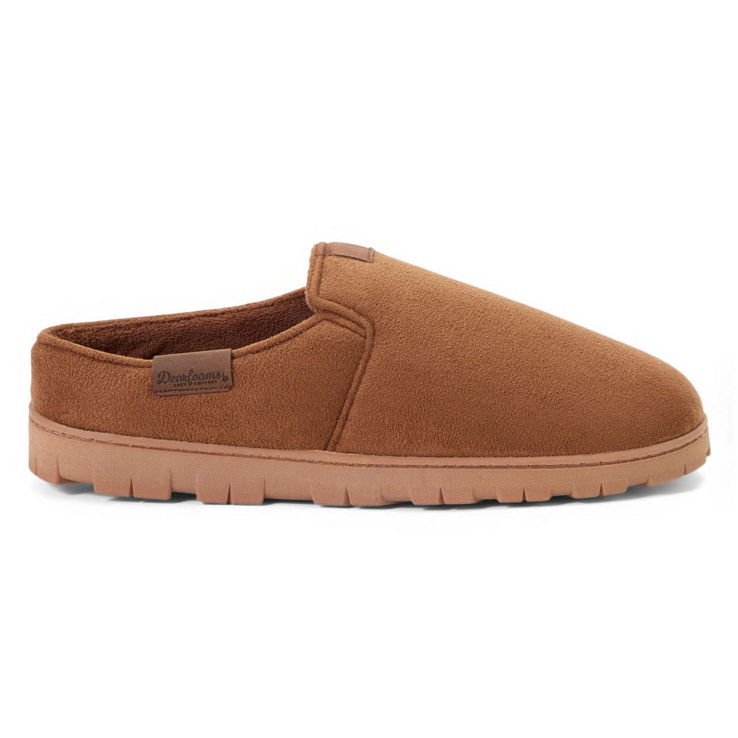 Dearfoams Cozy Comfort Men's Shaped Tab Clog Slippers