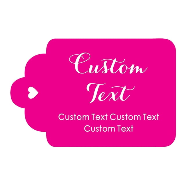 100 PCS Personalized Paper Hang Tags Made Any Text Custom Tags Wedding Favor Gifts