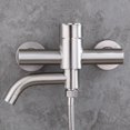 thumbnail image 2 of Shower Mixer Faucet Install Range Tub Faucet Single 13-17cm range 13cm 17cm Surface Brushed Bathroom System, 2 of 9