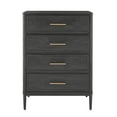 thumbnail image 4 of Better Homes & Gardens Oaklee 4-Drawer Dresser, Charcoal, 4 of 5