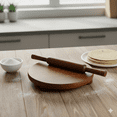 thumbnail image 5 of Verka Rolling Pin and Round Board Set, Chakla Belan, 5 of 5