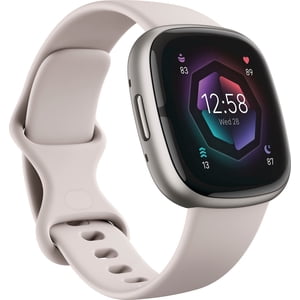 Rénovés Fitbit Sensation 2 Fitness Smartwatch (WiFi) Aluminium platine (classe B)