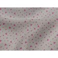 thumbnail image 4 of oneOone Viscose Jersey Fabric Blue & Peach Flower Floral Print Fabric BTY 60 Inch Wide, 4 of 5