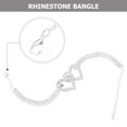 thumbnail image 2 of Rhinestone Bracelet Crystal Anklet Adjustable Ankle Chain Beach Foot Jewelry, 2 of 8