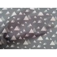 thumbnail image 5 of oneOone Cotton Cambric Fabric Triangle Geometric Print Sewing Fabric BTY 56 Inch Wide, 5 of 5