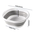 thumbnail image 3 of Bdday Organization and Storage Massage Foot Bath Bucket Foldable Large Household Simples Foot Bath Bucket Portable Footbath Retractable Kitchen Pantry Organizers and Storage, 3 of 6