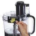 thumbnail image 2 of Hamilton Beach Stack & Snap 10 Cup Food Processor, 450 Watts, 2 Speeds, Black, 70723C, 2 of 8