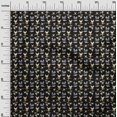 thumbnail image 3 of oneOone Viscose Chiffon Black Fabric Birds Rooster Sewing Craft Projects Fabric Prints By Yard 42 Inch Wide, 3 of 4
