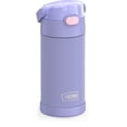 thumbnail image 3 of Thermos Kids Vacuum Insulated Funtainer Water Bottle with Flip Up Straw, 355ml, Lavender, 3 of 8