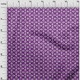 thumbnail image 2 of oneOone Viscose Jersey Fabric Floral Block Printed Craft Fabric BTY 60 Inch Wide, 2 of 4