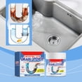 thumbnail image 1 of Jpxdew Drano Alternative Drain Cleaner Powder,2pk Non Corrosive Pipe Unclog,Fast Dissolve Clogs,Bathroom Kitchen Sink Use, 1 of 9