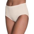 thumbnail image 4 of Fruit Of The Loom Womens Heather Brief Panty 6-Pack, 5, Assorted Heathers, 4 of 7