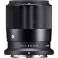 thumbnail image 3 of Sigma 30mm F/1.4 DC DN Contemporary Lens for Nikon Z Bundle Including 64 GB Memory Card + Memory Card Reader +  Lens Cap + 3-Piece Filter Kit + Full Cleaning Kit and More, 3 of 4