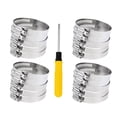 thumbnail image 1 of Vaidha Stainless Steel Pool Hose ClampDrive Hose Clamp Line Worm Clip, 1 of 1