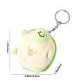thumbnail image 3 of Green Green Turtle Plush Toy With Keychain For Kids Enjoyment, 3 of 6