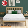 thumbnail image 1 of UltraFlex RestEasy- Reversible Gel-Infused Foam Mattress, Ideal for Bunk Beds, Trundle Beds, Caravans, RV, Bamboo Feel, CertiPUR-US® Certified, Medium Firmness, Conveniently Boxed (Made in Canada), 1 of 11