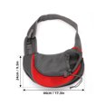thumbnail image 2 of Mistaha Sac de Transport pour Animaux Portable Rouge avec Maille Respirante, Sangle Réglable pour Chats et Petits Chiens jusqu'à 12lbs - Design Mains Libres, 2 of 6