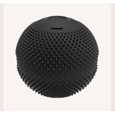 Masseur Chauffant à Vibrations, Masseur Corporel Portatif avec 3 Modes pour Apaiser la Relaxation Musculaire et Confort à Domicile, Noir