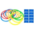 thumbnail image 4 of Domqga Hoops,Speed Rings Kindergarten Training Aid Children Toy Outdoor Sport Tool 29cm/11.4in Dia, 4 of 10