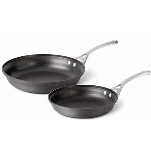 calphalon Plats à Omelette Contemporains Antiadhésifs de 10 et 12 Po, Ensemble de 2