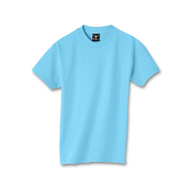 Hanes T-Shirt Garçon Beefy-T, L, Horizon Bleu