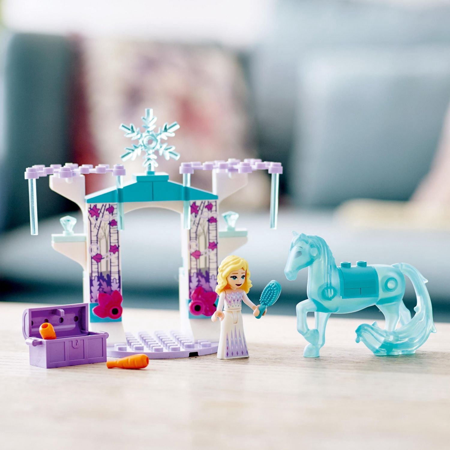 LEGO Disney Elsa et l’écurie de glace du Nokk 43209 Ensemble de construction (53 pièces)