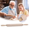thumbnail image 2 of Rolling Pin 2 Hemu Wooden Roller with Movable Pressing Pin for Dumpling Skin and Baking – Durable Kitchen Tool for Smooth Even Dough, 2 of 8