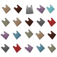 thumbnail image 3 of U-shaped Toilet Mat Water Absrobent Non-slip Elastic Skin-friendly Bathroom Rug Pad Bath Rug Showering Protection Household Home Silver Gray 40*60cm, 3 of 7